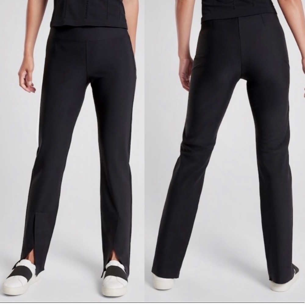 Athleta Interstellar Tight Black Size 8 - image 2
